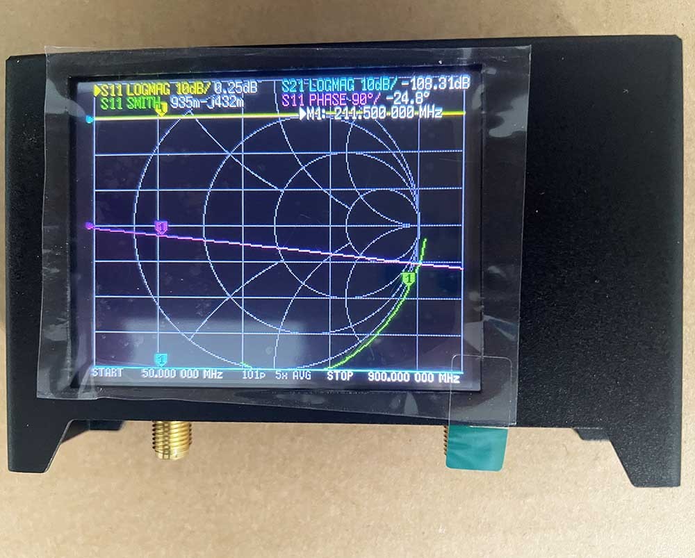 SAA2 50K-3GHz NanoVNA V2 Vector Network Analyzer Antenna Analyzer Shortwave