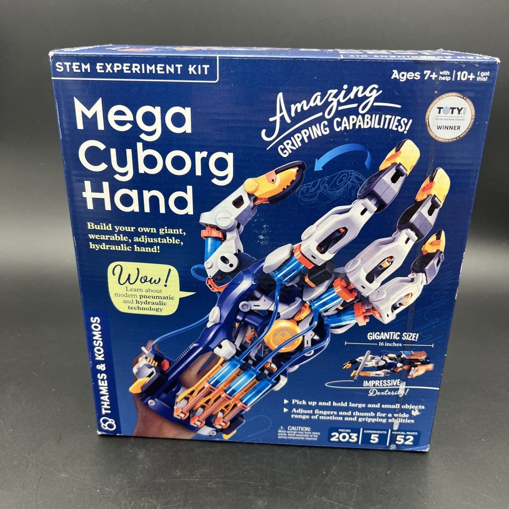 Thames & Kosmos Mega Cyborg Hand STEM Experiment Kit -A