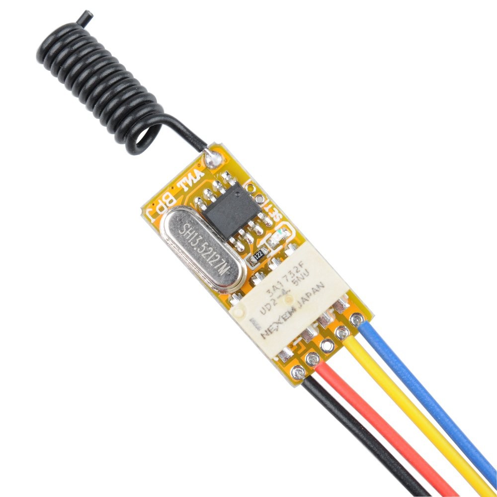 Mini Remote Relay 12V Wireless Control Switch, 433Mhz Remote...