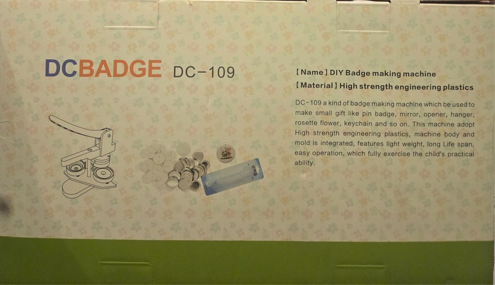 Badge Making Machine DC -109