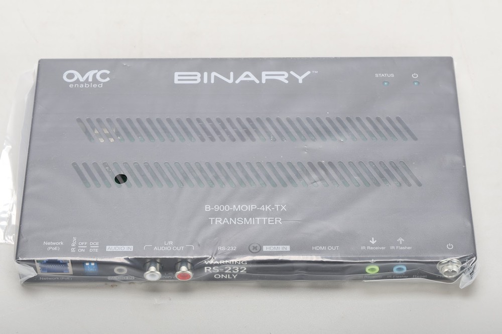 Binary B-900-MOIP-4K-TX 4K Media over IP Transmitter - New Open Box