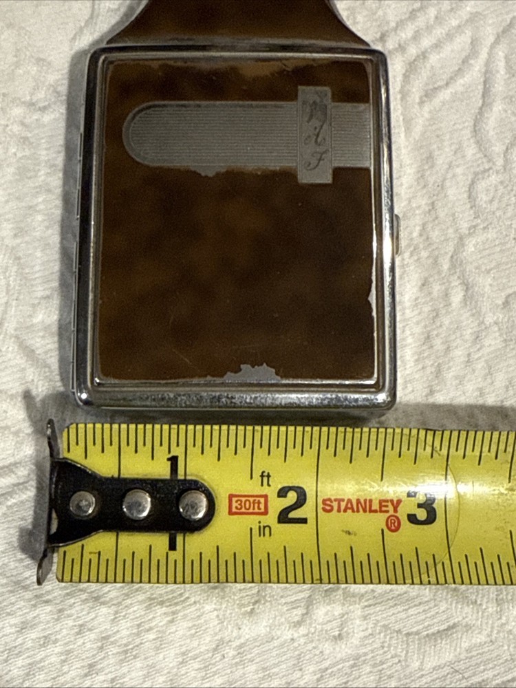 Vintage Ronson Master-Case , Cigarette Case Combination Lighter
