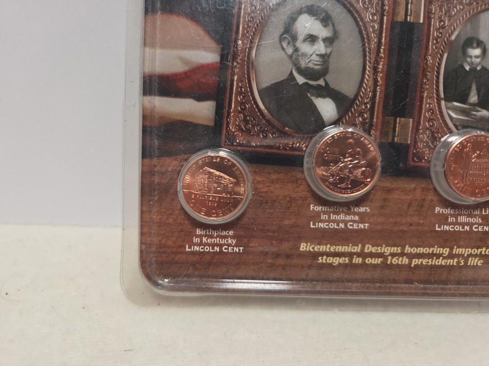 2009 Lincoln Cent Anniversary Set New Unopened