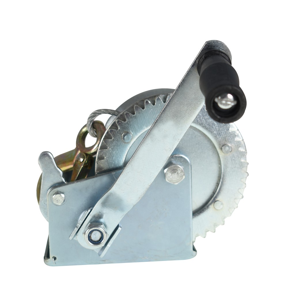 Adjustable Two-Way Hand Winch Boat Winch 1500 Lbs With 10m (32FT) Cable Winch