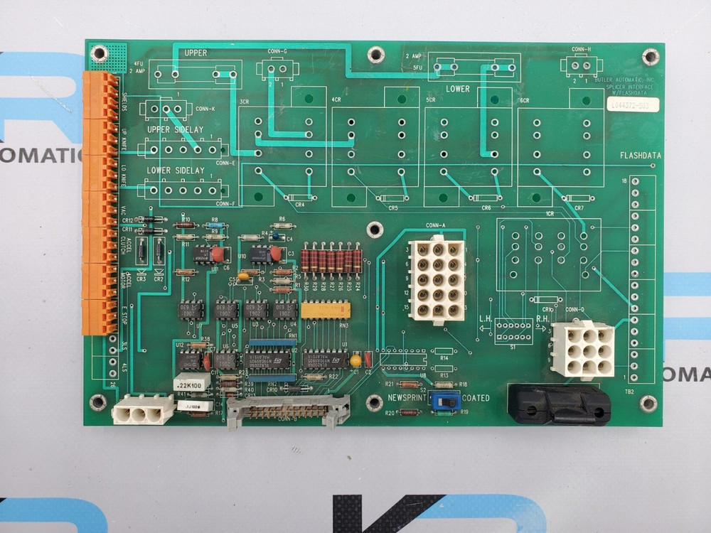Butler Automatic Inc. L044372-503 Splicer Interface Board W/ Flashdata