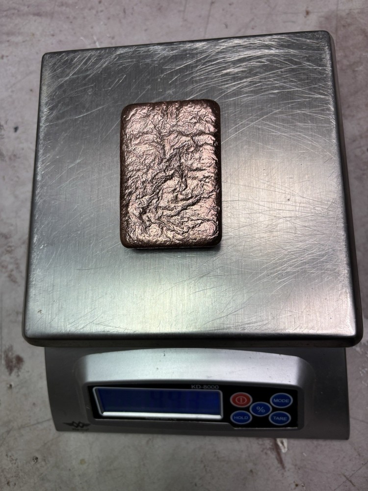 1 lb .999 Pure Copper Bar Ingots