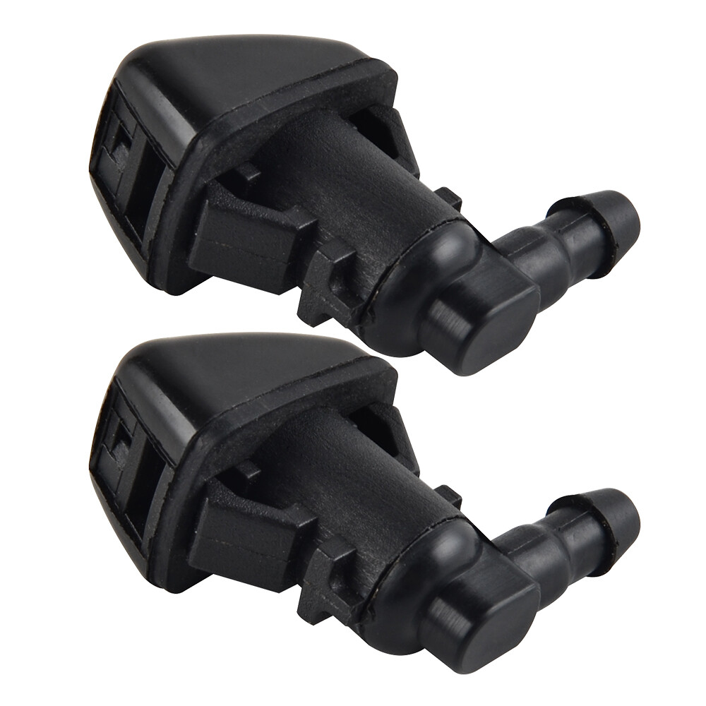 Pair Windshield Washer Wiper Nozzle Jet For Dodge Nitro 2007 2008 2009 2010 2011
