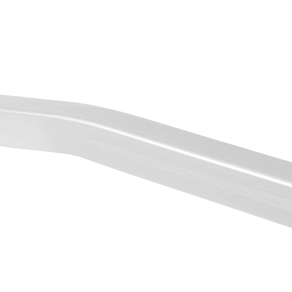 Universal Boat Trailer Crossmember Square Tube V-Bend Crossbar Aluminum Silver