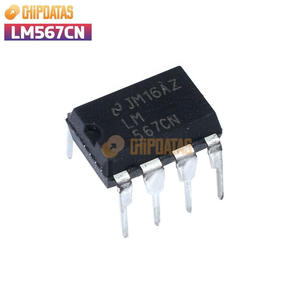 40PCS New National Semiconductor LM567CN DIP-8 tone decoder IC