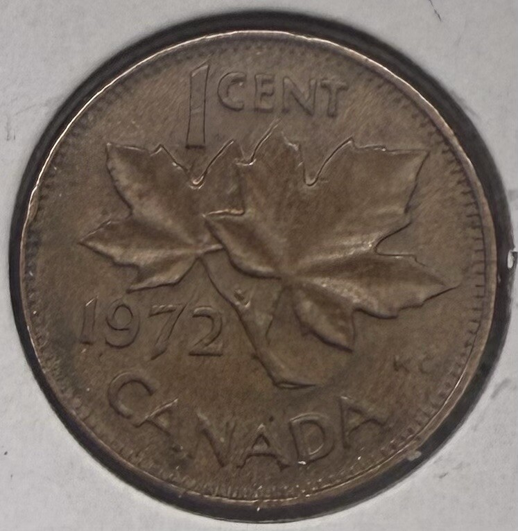 1972 Canada Cent