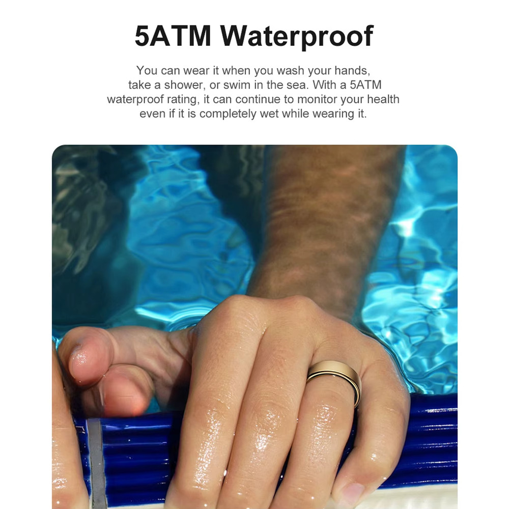 Smart fitness ring