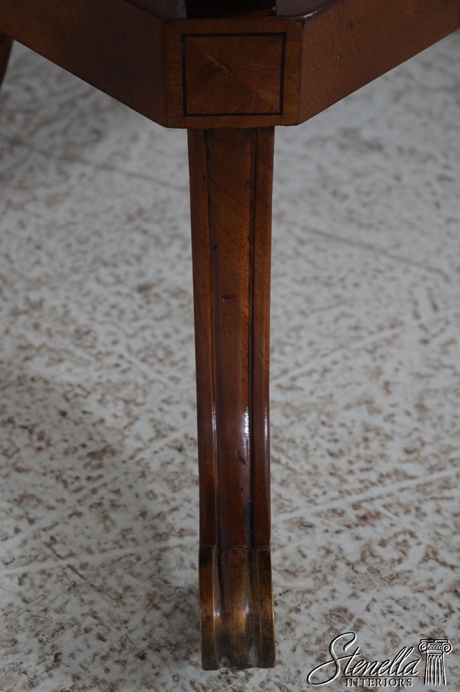 L65526: THEODORE ALEXANDER Attributed Drop Side Regency Mahogany Server