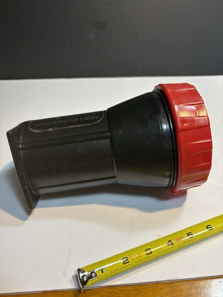 Vintage Dacor Scuba Diving UL-700 Underwater Flashlight. Untested