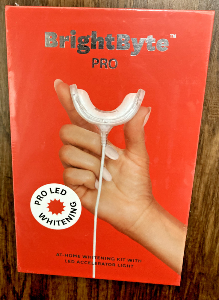 BrightByte Pro LED Teeth Whitening System (NEW, SEALED)