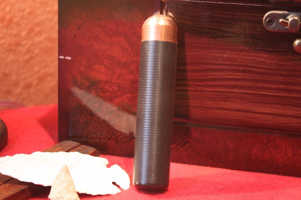 1" Solid Head Copper Bopper - Copper Billets, Flint knapping tool, arrowheads