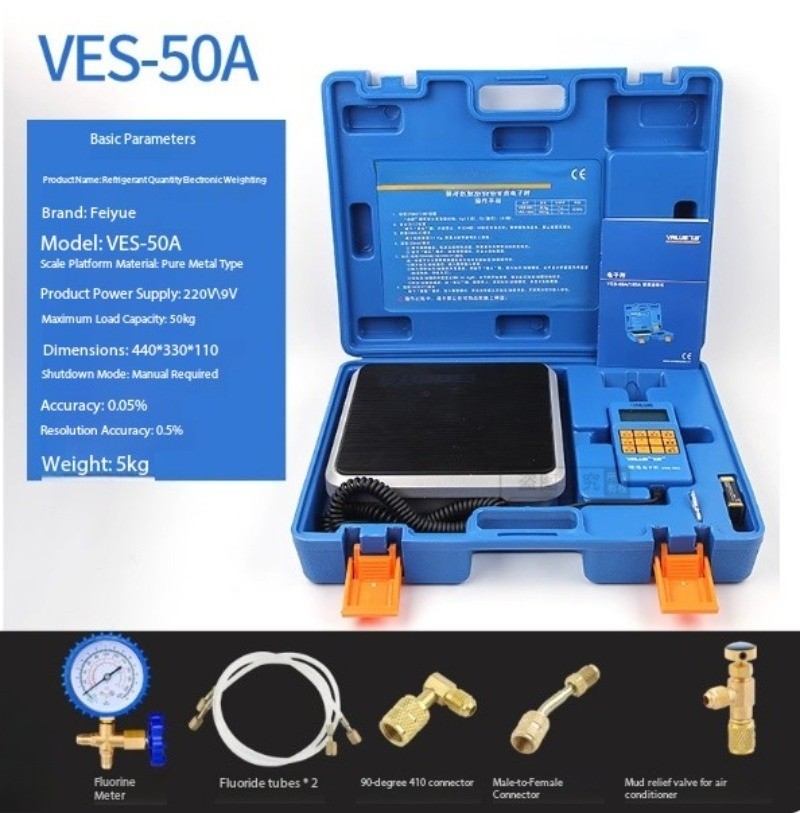 Refrigerant Quantity Electronic Scale Quantity Filling Scale VES-50A/VES-100A