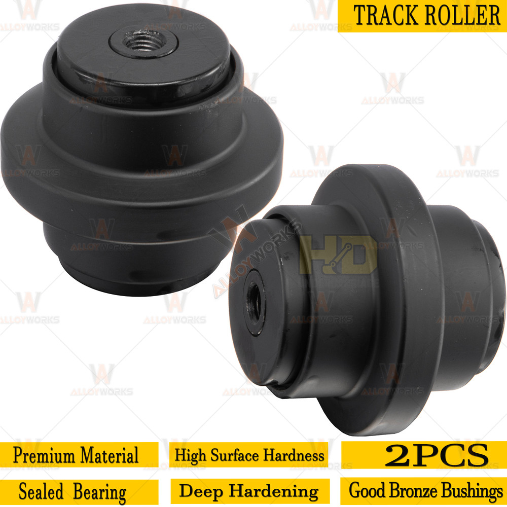 2PCS 7136983 Track Roller For Bobcat E16 321 E17 E19 X320 335 320 322 323 324
