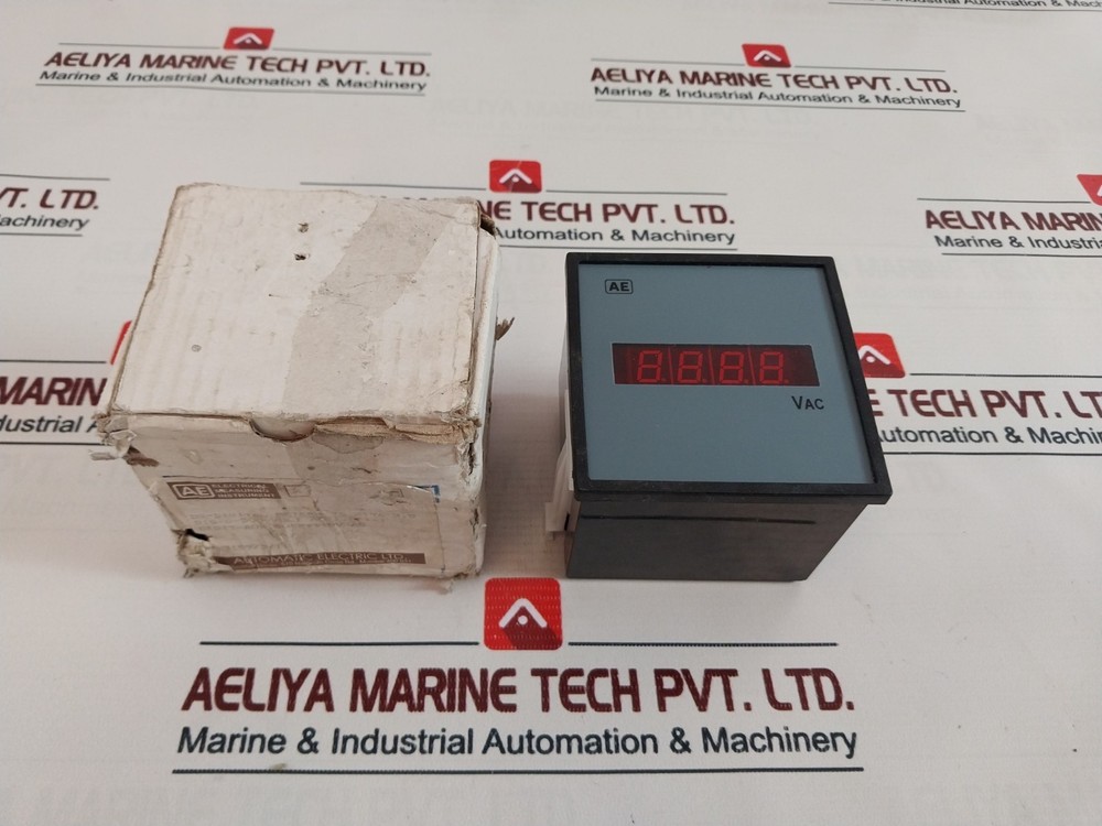 Automatic Electric Digital AC Voltmeter 110VAC 50HZ