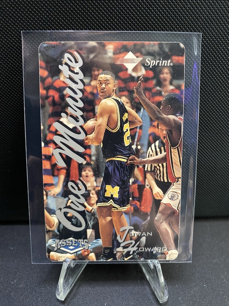 Sprint One Minute Prepaid Calling Card Juwan Howard
