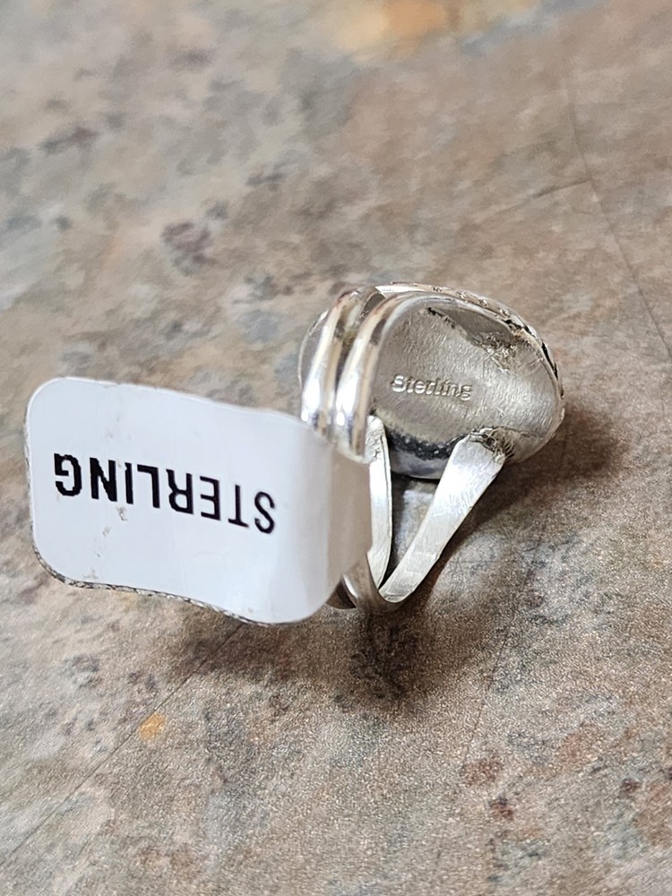 NWT Size 7.5 Mojave Turquoise & Sterling Silver Ring
