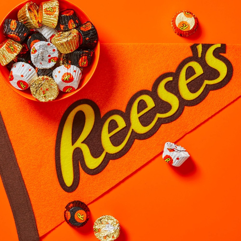 REESE'S Assorted Miniatures Candy Bulk 32.1oz Party Pack for Sharing