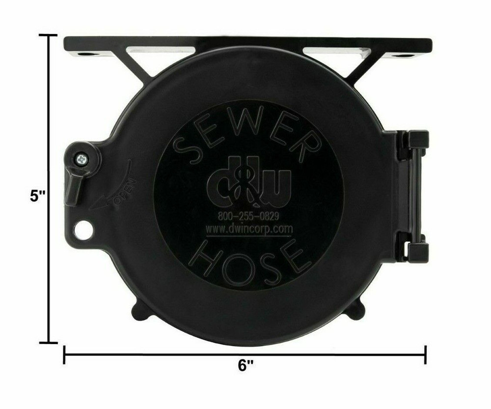 Cap Door & Mounting Bracket Sewer Hose Carrier D&W for Large End Super Slider