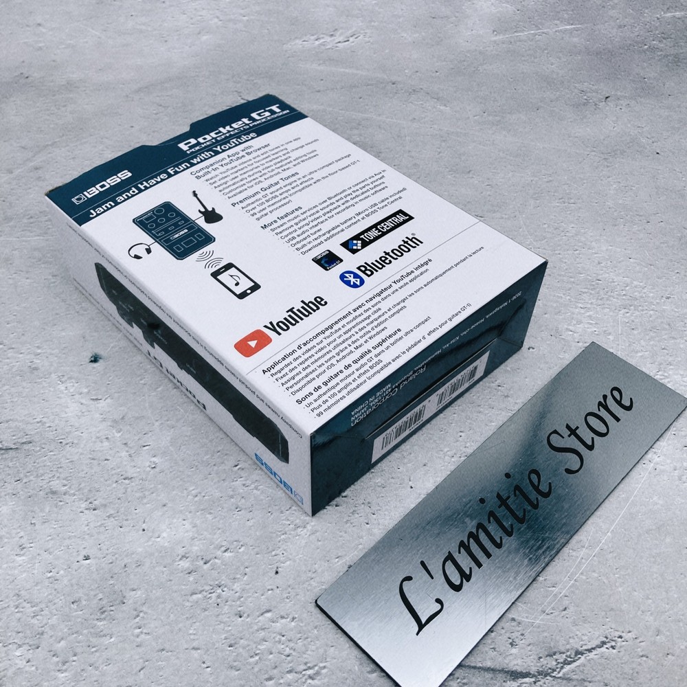 BOSS Pocket Gt Pocket Effects Processor Tone Studio Bluetooth USB PocketGt Japan