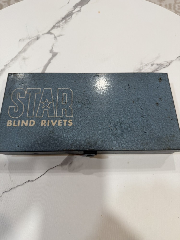 Vintage Star Blind Rivet Set w/ Case