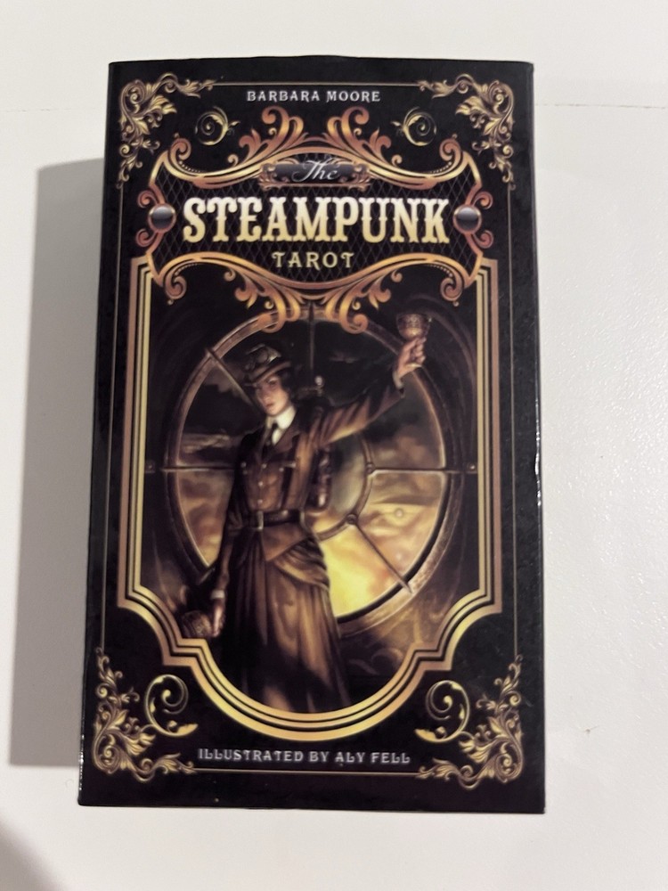 Steampunk Tarot Deck 78 Cards Divination Prophet Cards.
