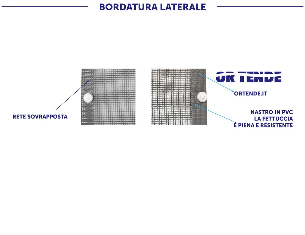 BELLAVISTA GRIGIA Custom Made Replacement Net for Rolling Mosquito Nets