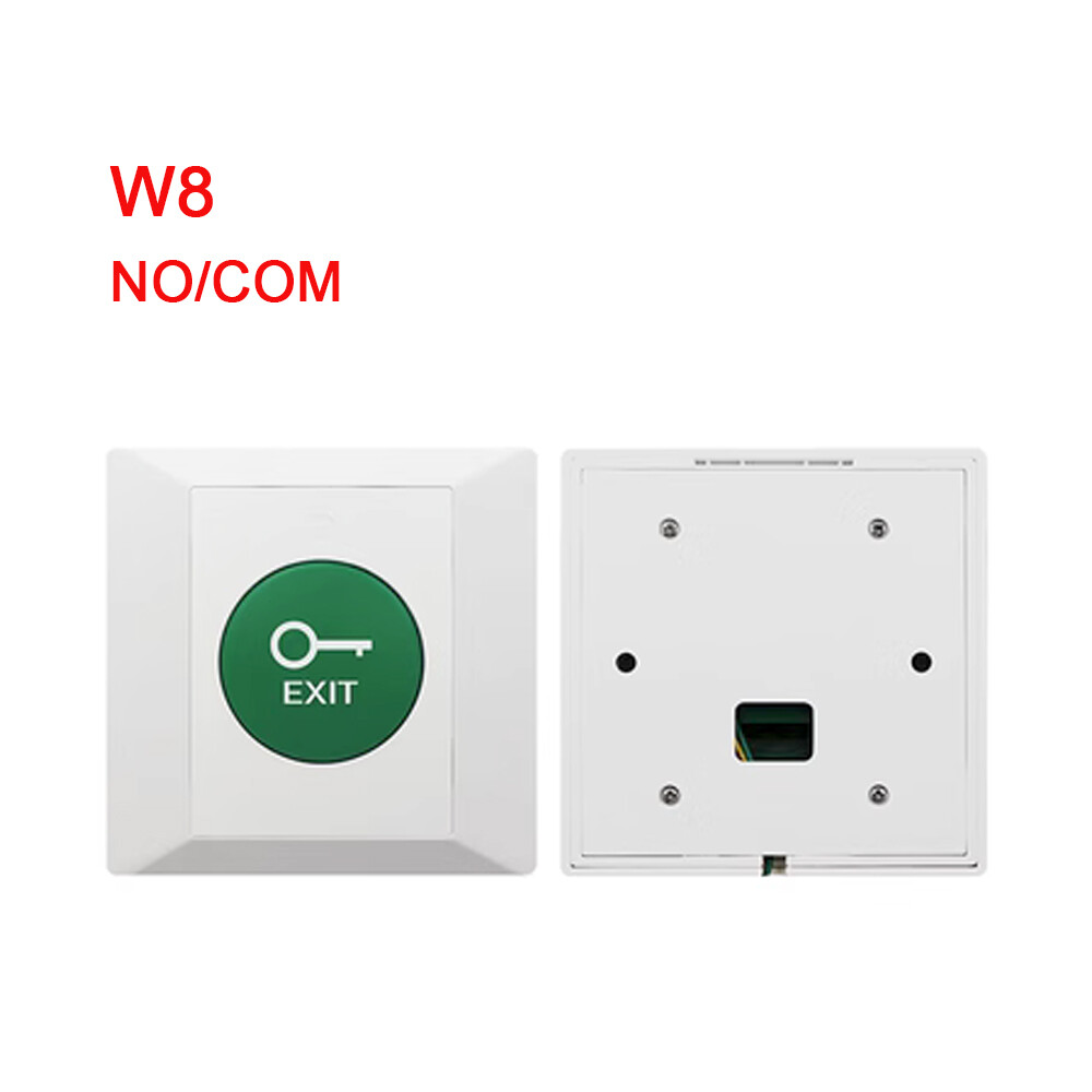 Surface Mounted Plastic Door Switch 86Type Self Resetting Access Control Button