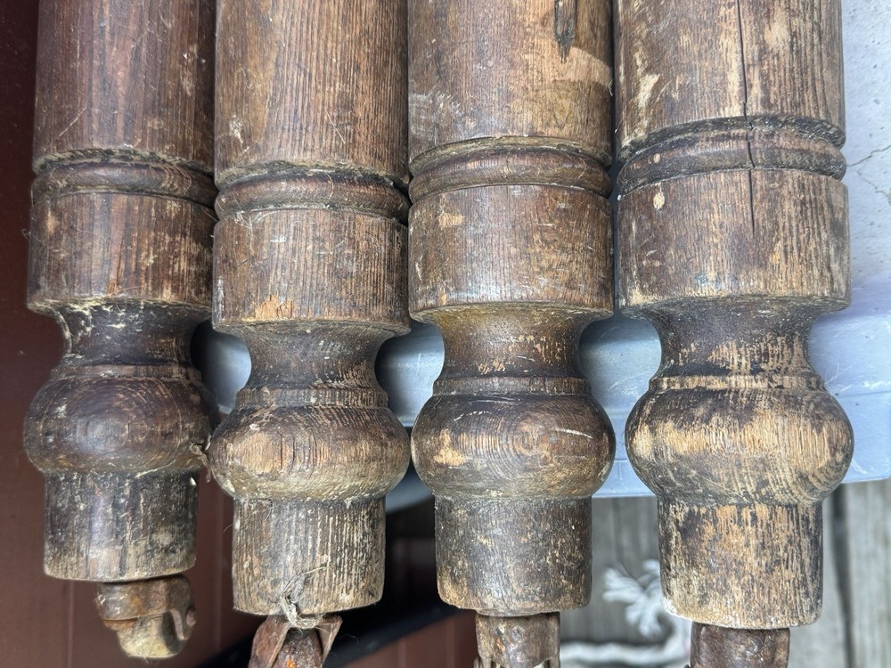 Wooden Table Legs Antique