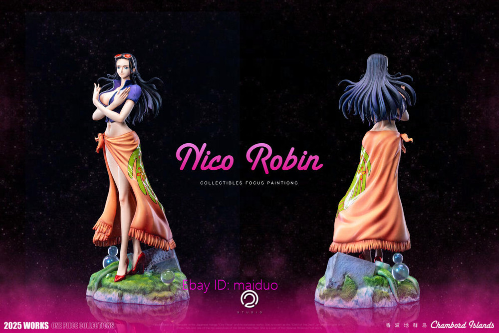 C2 Studio Robin One Piece Resin Figurine Statue DX version 28cm