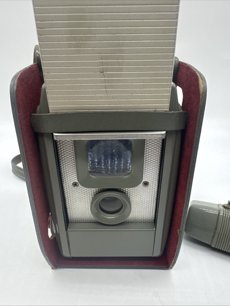 Vintage Ansco Camera Anscoflex Box Camera with Leather Case Flash