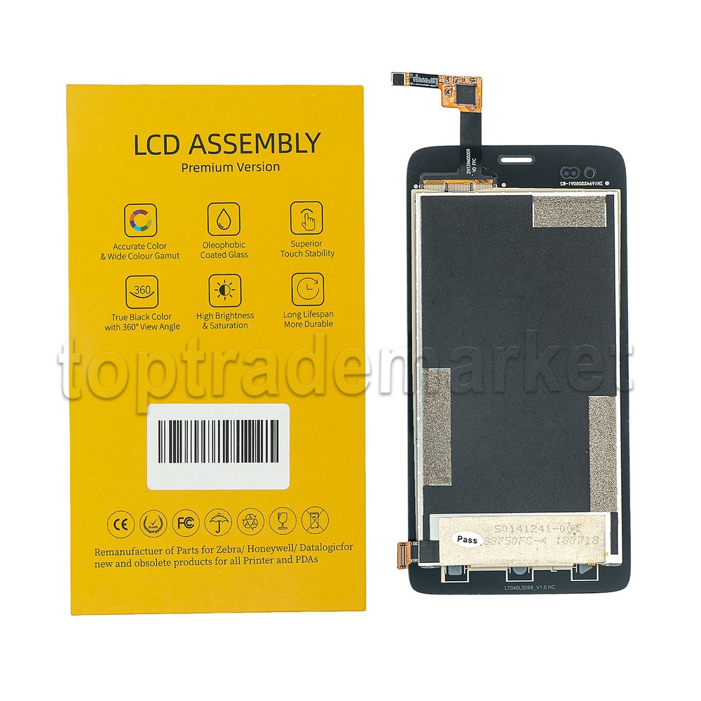 LCD Display Module with Touch Screen Digitizer Assembly for Honeywell EDA51 NEW