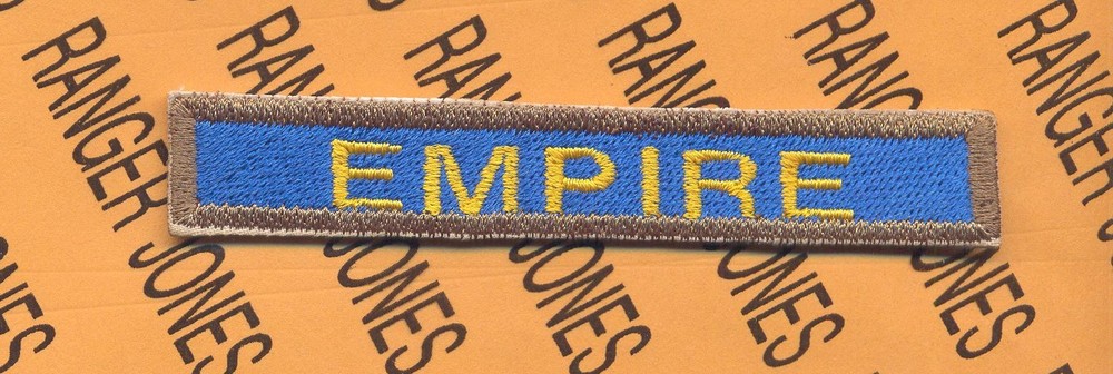 EMPIRE 27th Armored Division Armor Tank 4" tab patch c/e Type 2