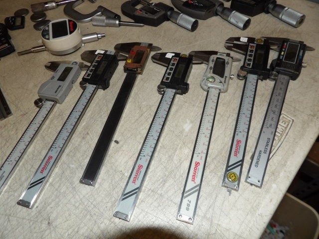 STARRETT Electronic Tools. Used & Abused Tool Package Deal. Calipers & Mics.