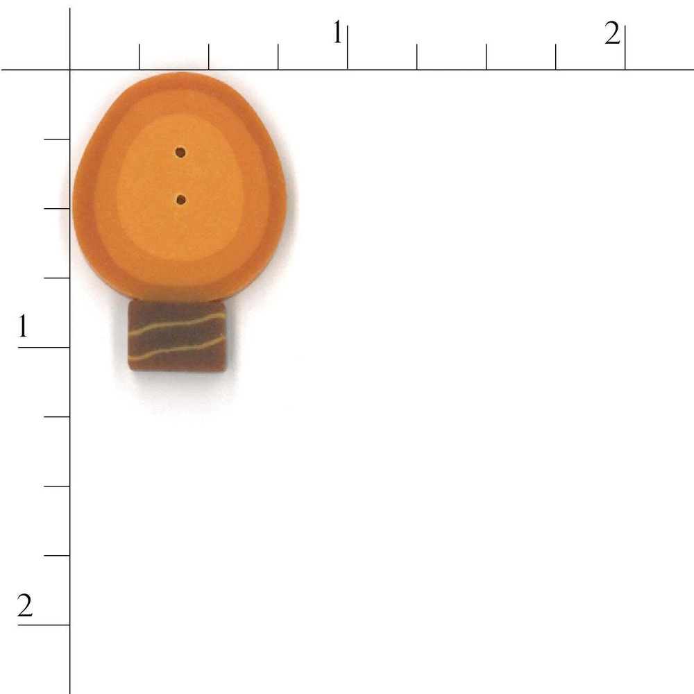 Gold Bulb 4429 by Just Another Button Company Buttons