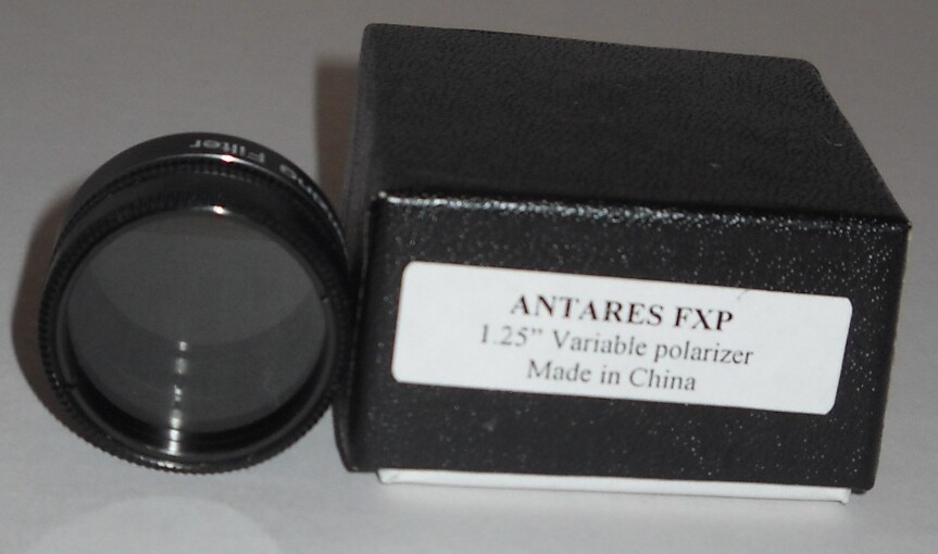 ANTARES VARIABLE POLARIZER FILTER. NEW IN BOX.