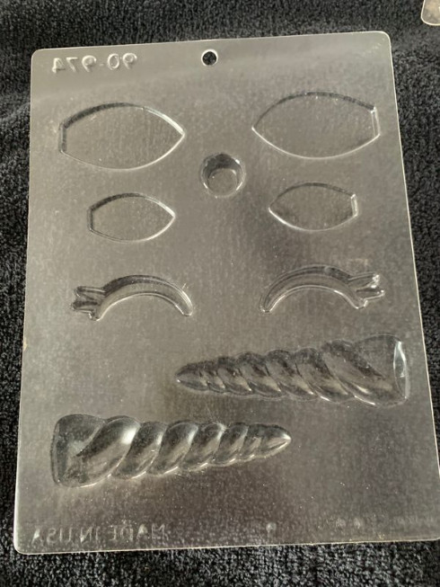 unicorn chocolate mold