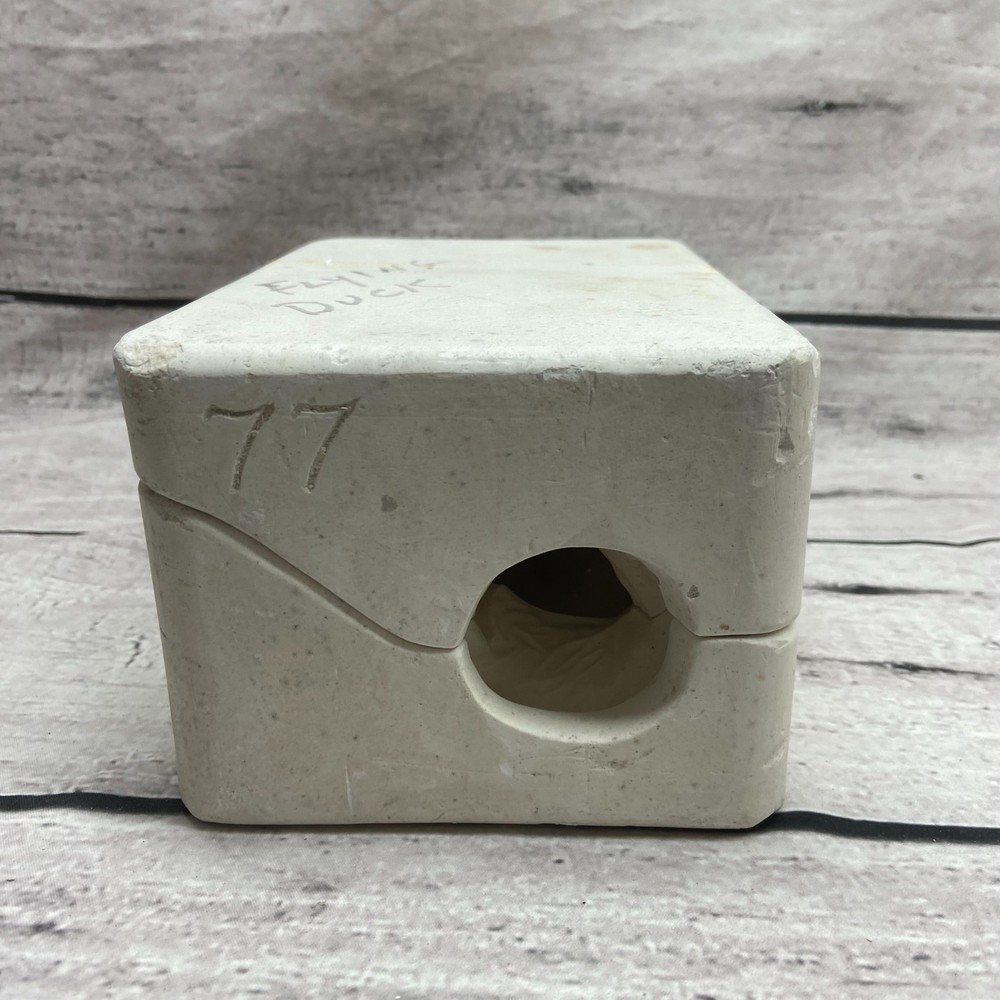 Vintage 1963 Duncan Ceramic Slip Casting Mold Flying Duck #77