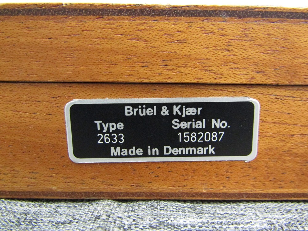 Bruel & Kjaer Microphone Preamplifier 2633