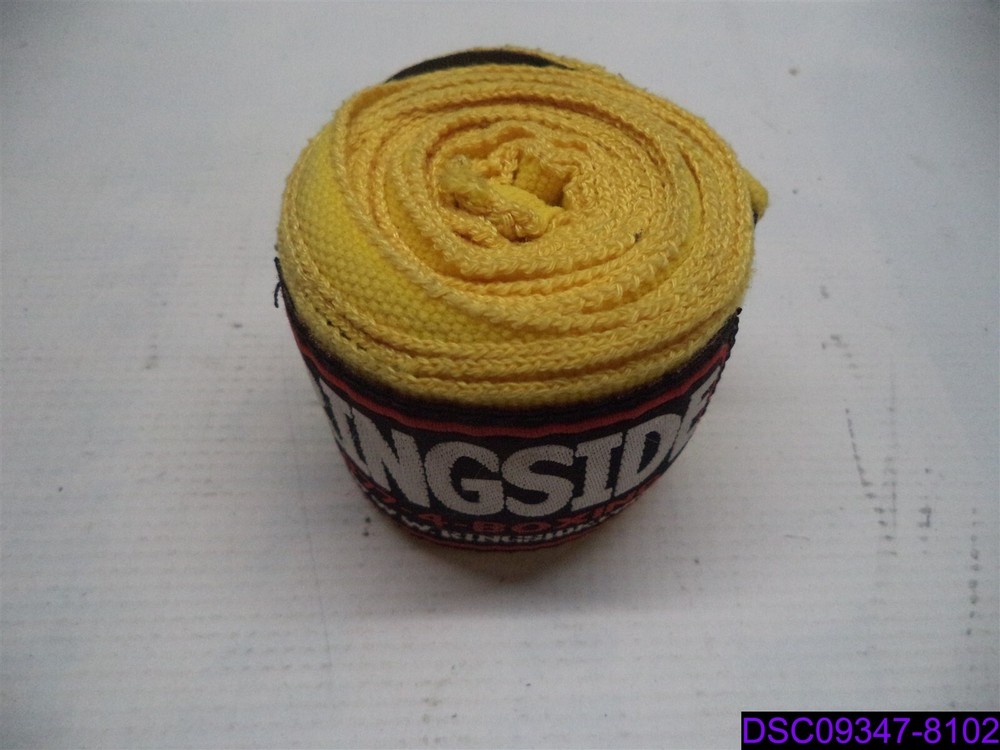 Ringside Yellow Boxing Hand Wraps 12' ONLY ONE WRAP