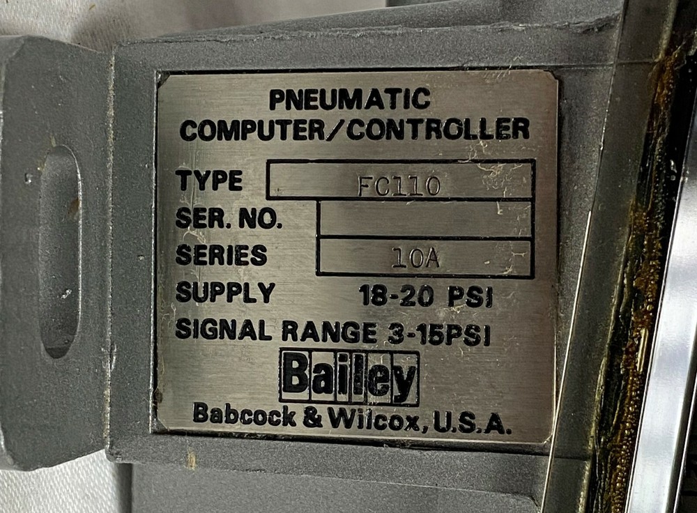 Bailey FC110 Mini-line Computer Pneumatic Controller