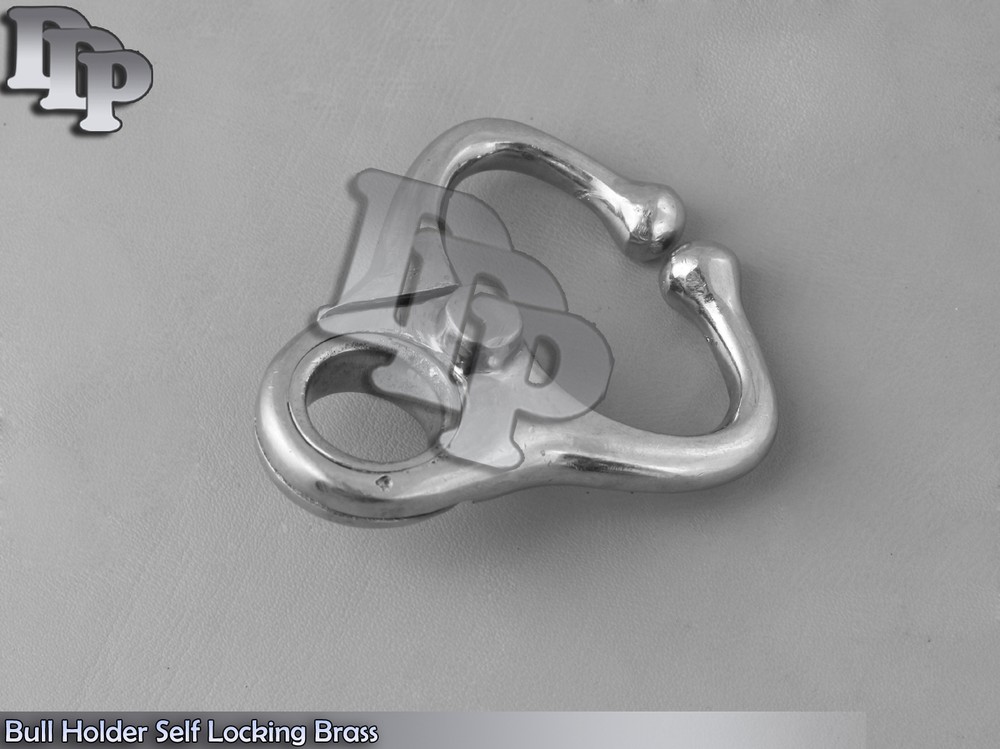 Bull Holder Self Locking Brass 8 cm,VT-1230