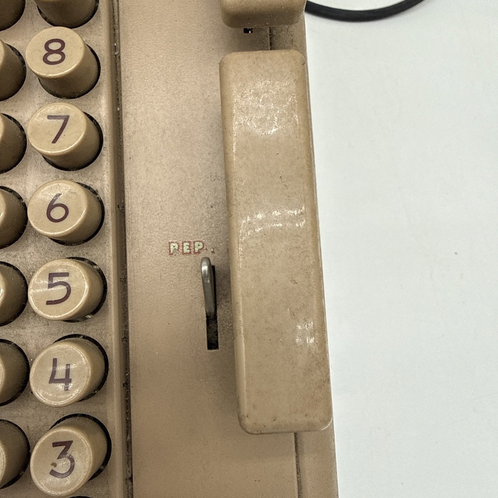 Vintage NCR Adding Machine Untested For Parts Only