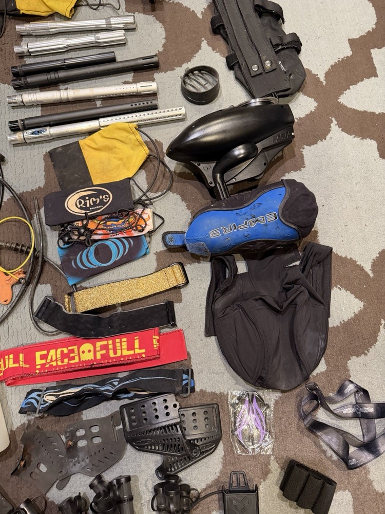 MISCELLANEOUS PAINTBALL PARTS LOT!!