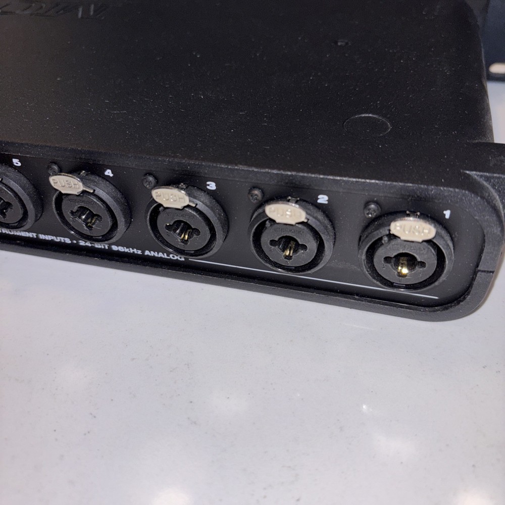 MOTU 8Pre Audio Recording Studio Interface ADAT 8 Channel Firewire Untested