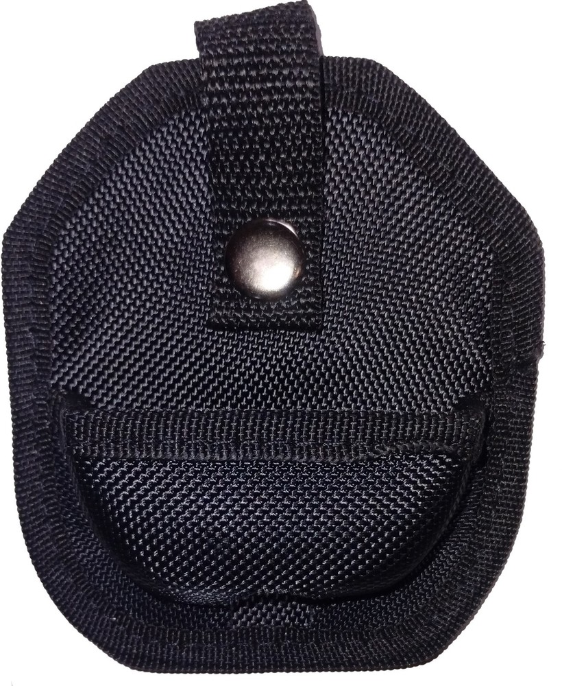 Quick Release Snap Closure Nylon Handcuff Case Belt Loop on Back HandCuffs