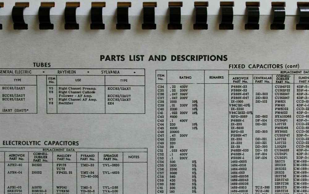 McIntosh C20 Pre-amplifier SERVICE MANUAL